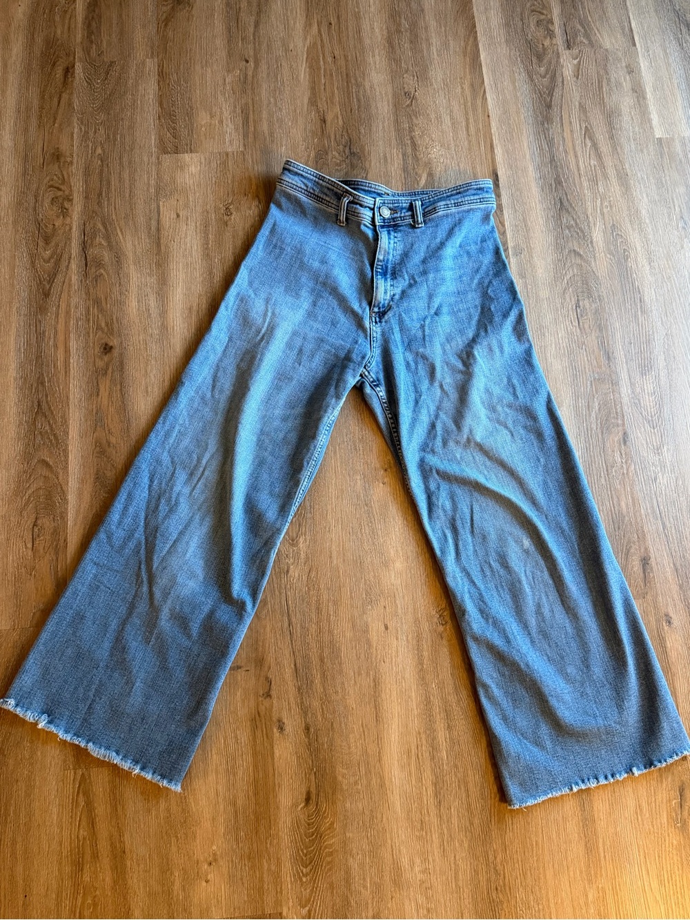 Wide leg Zara denim size 12